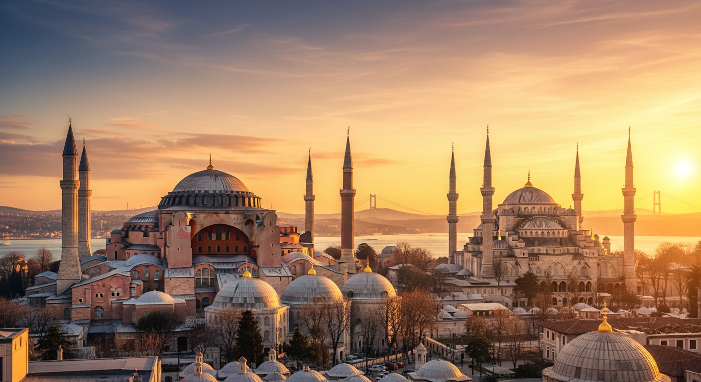 Istanbul, Turkey skyline